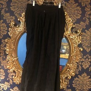 Gothic black skirt